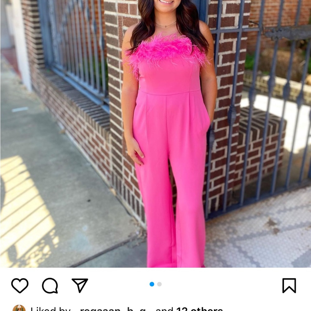 Feather jumpsuit